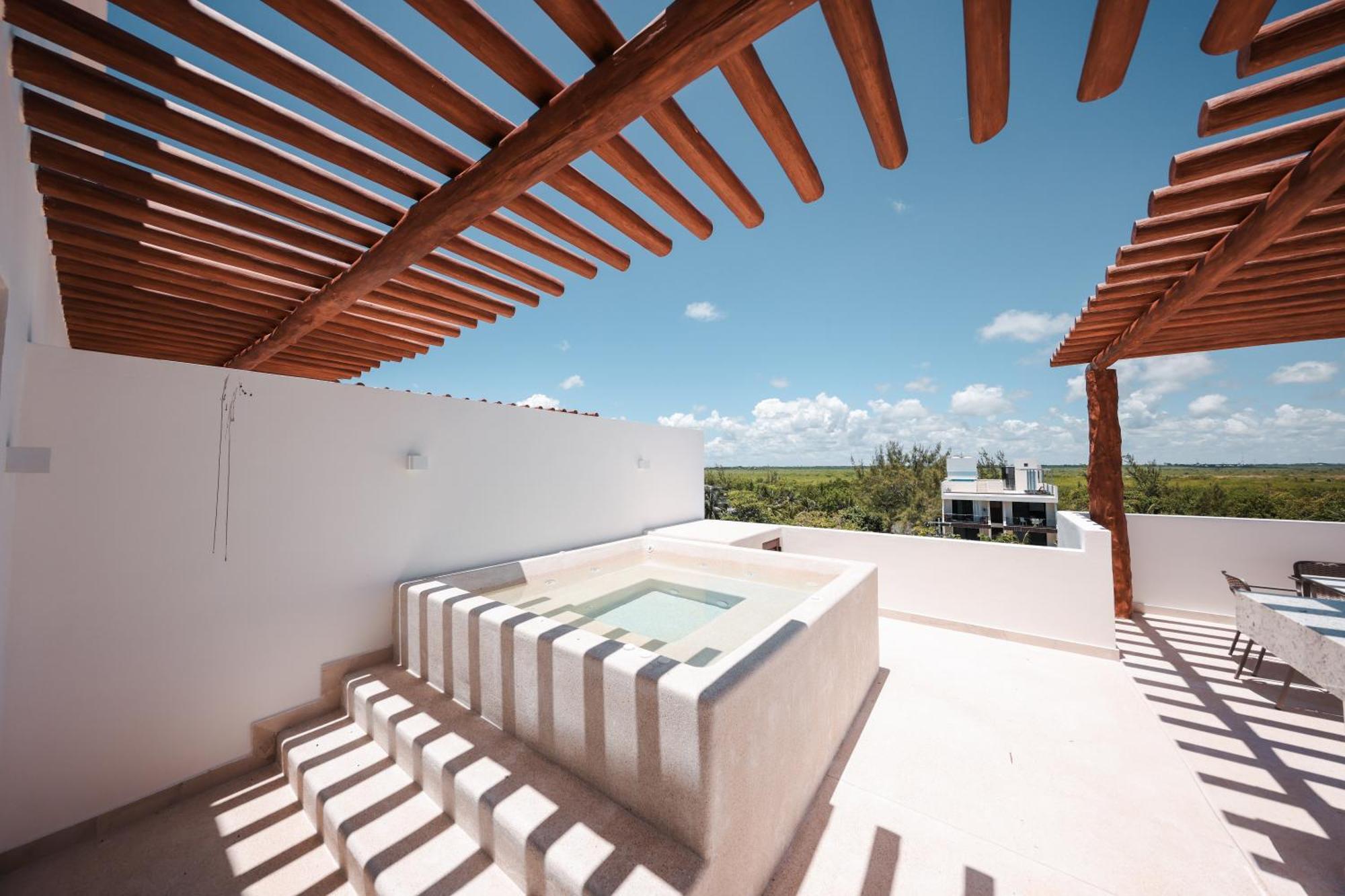 Ferienwohnung Porto Blu Puerto Morelos Exterior foto