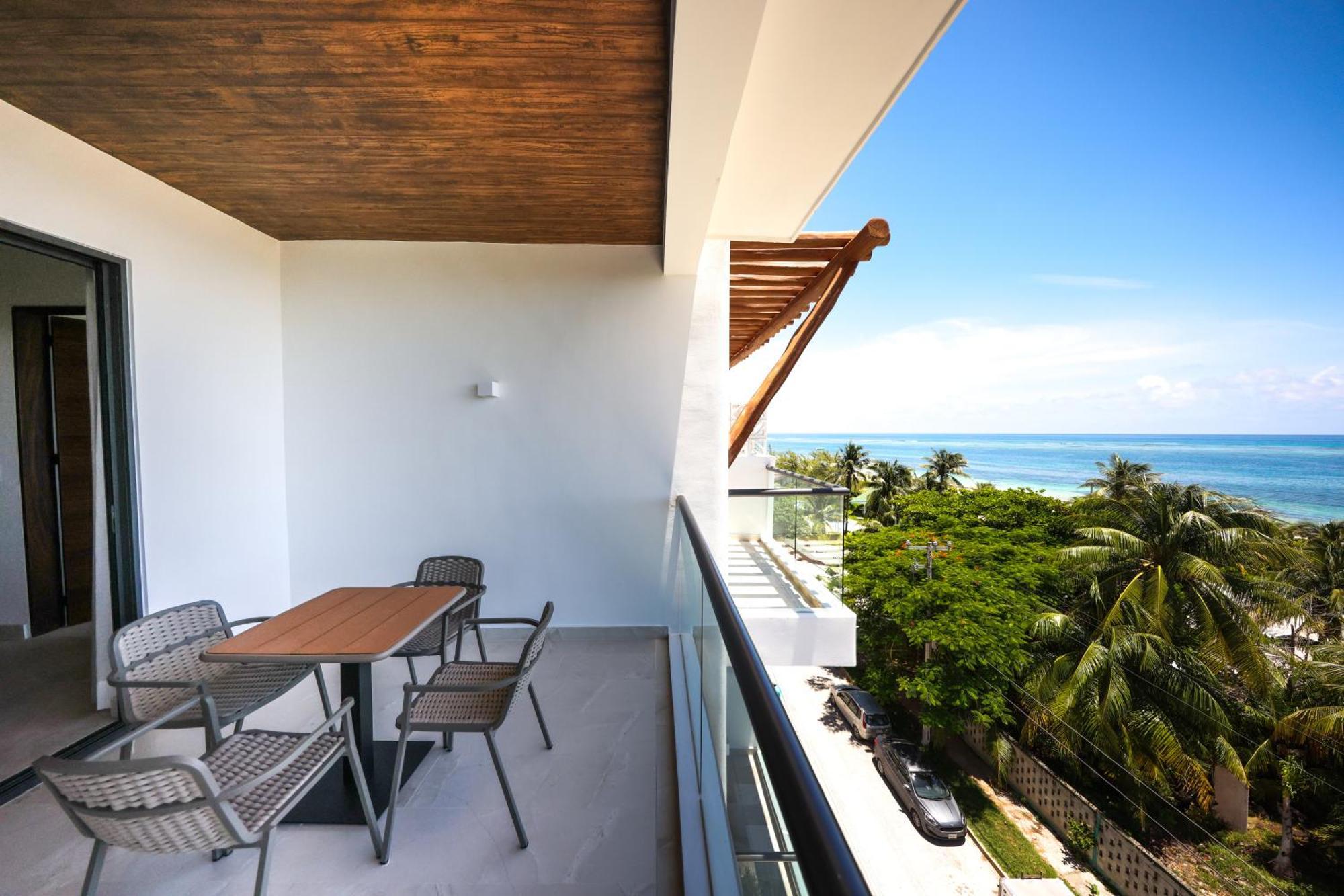 Ferienwohnung Porto Blu Puerto Morelos Exterior foto