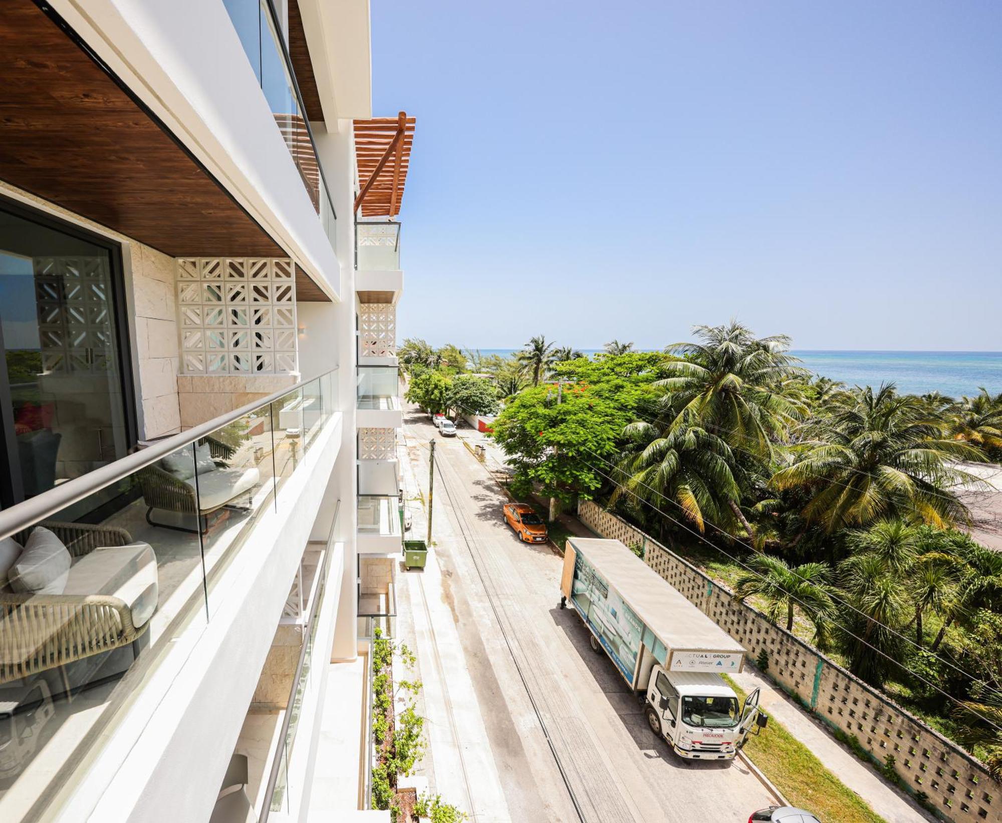 Ferienwohnung Porto Blu Puerto Morelos Exterior foto
