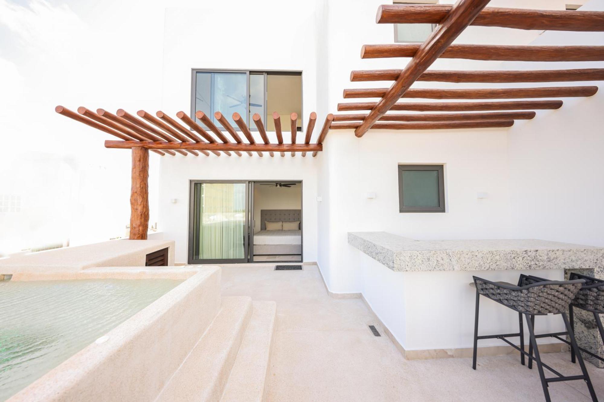 Ferienwohnung Porto Blu Puerto Morelos Exterior foto